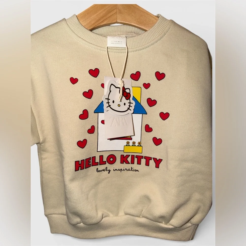 Zara Hello Kitty Sweater NWT | size 12-18 months - Picture 6 of 8